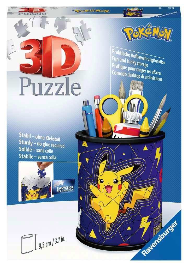 Pokémon puzzle 3D Pot à crayons (54 pièces)