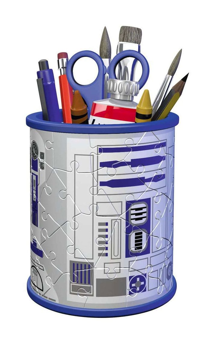 Star Wars puzzle 3D Pot à crayons R2-D2 (57 pièces)