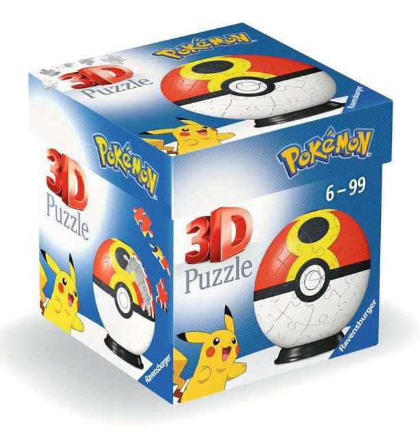 Pokémon puzzle 3D Pokéballs: Bis Ball (55 pièces)