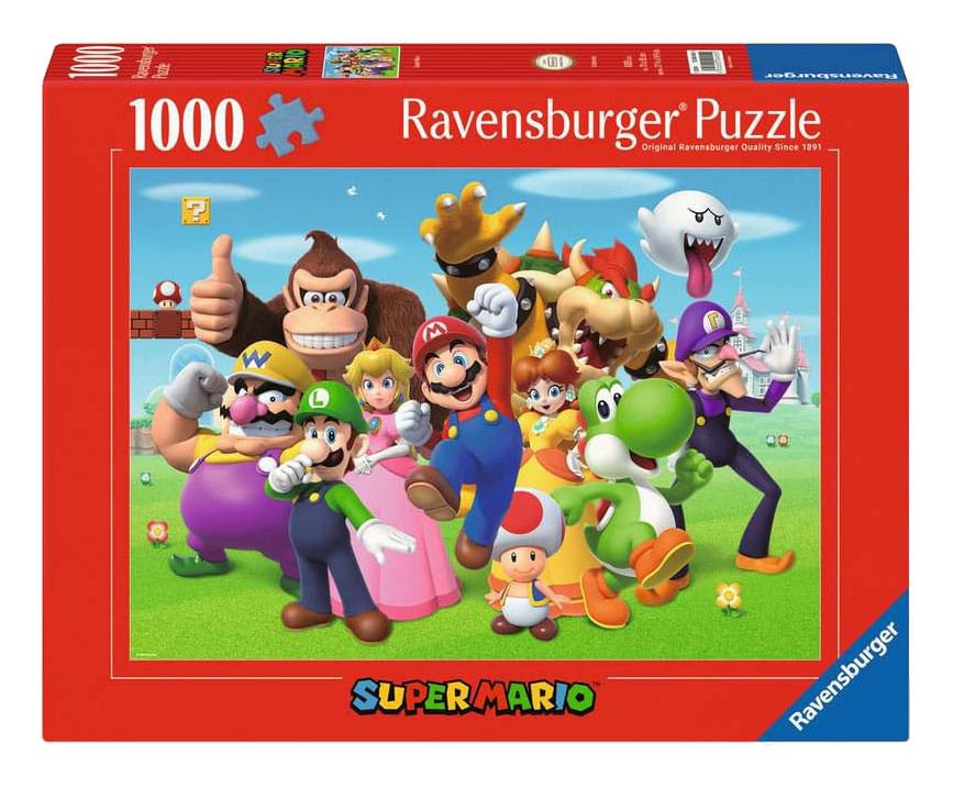 Nintendo Challenge puzzle Super Mario (1000 pièces)