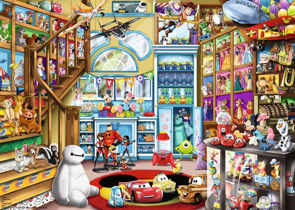Disney puzzle Le magasin de jouets (1000 pièces)