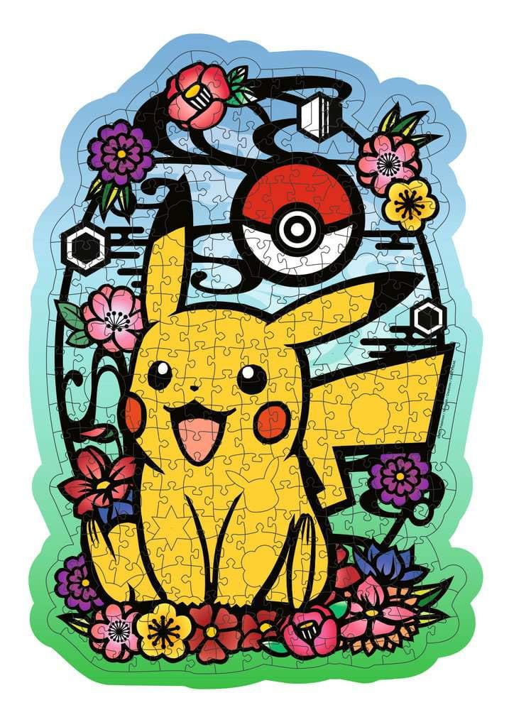 Pokémon puzzle en bois WOODEN Pikachu (300 pièces)