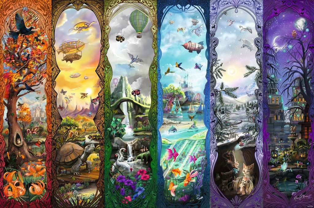 Ravensburger puzzle The Six Portals (7000 pièces)