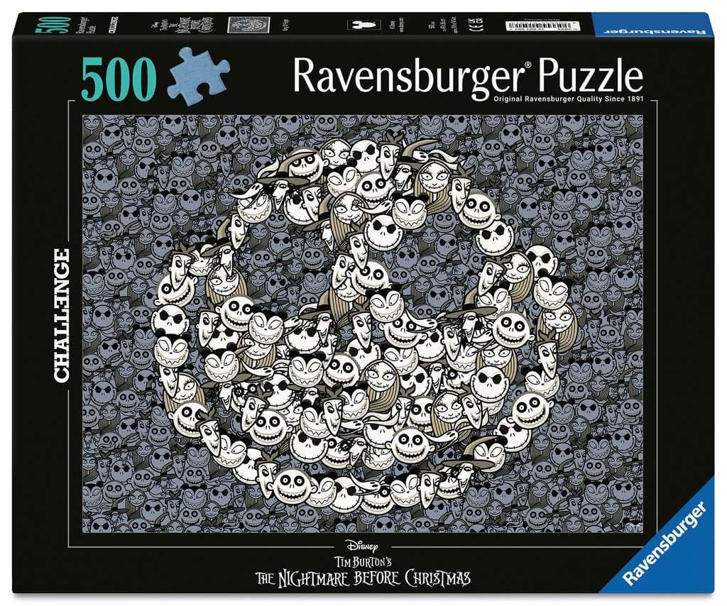 L'Étrange Noël de monsieur Jack Challenge puzzle King of Fright (500 pièces)