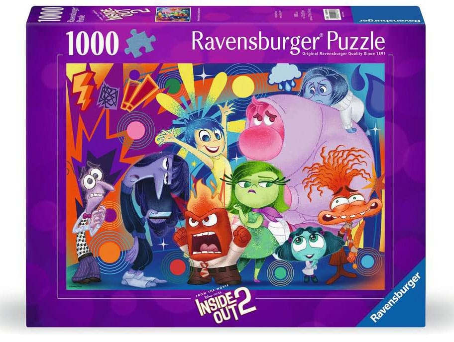 Vice-versa 2 puzzle New Emotions at Headquarters (1000 pièces)