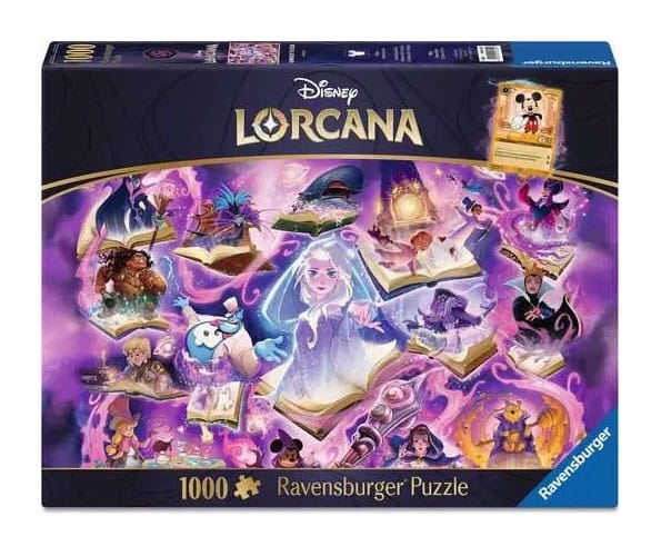 Disney Lorcana puzzle Glimmers of the Realm: Amethyst (1000 pièces)