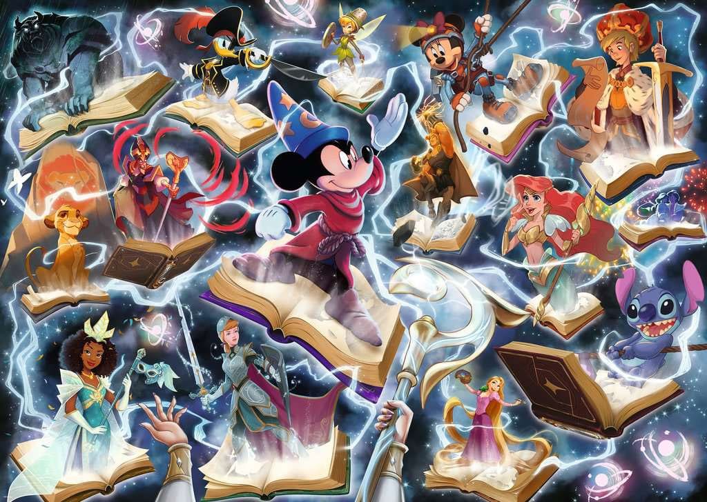 Disney Lorcana puzzle Glimmers of the Realm: Steel (1000 pièces)