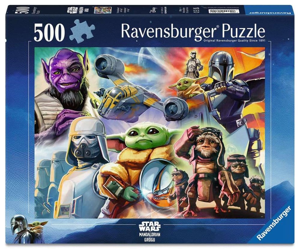 The Mandalorian et Grogu puzzle (500 pièces)