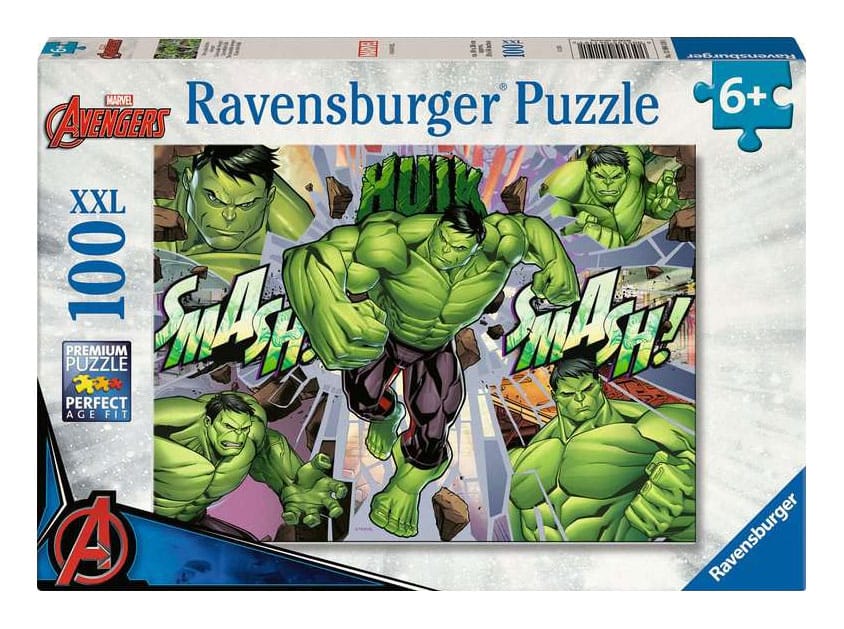 Marvel puzzle pour enfants XXL The Incredible Avenger (100 pièces)
