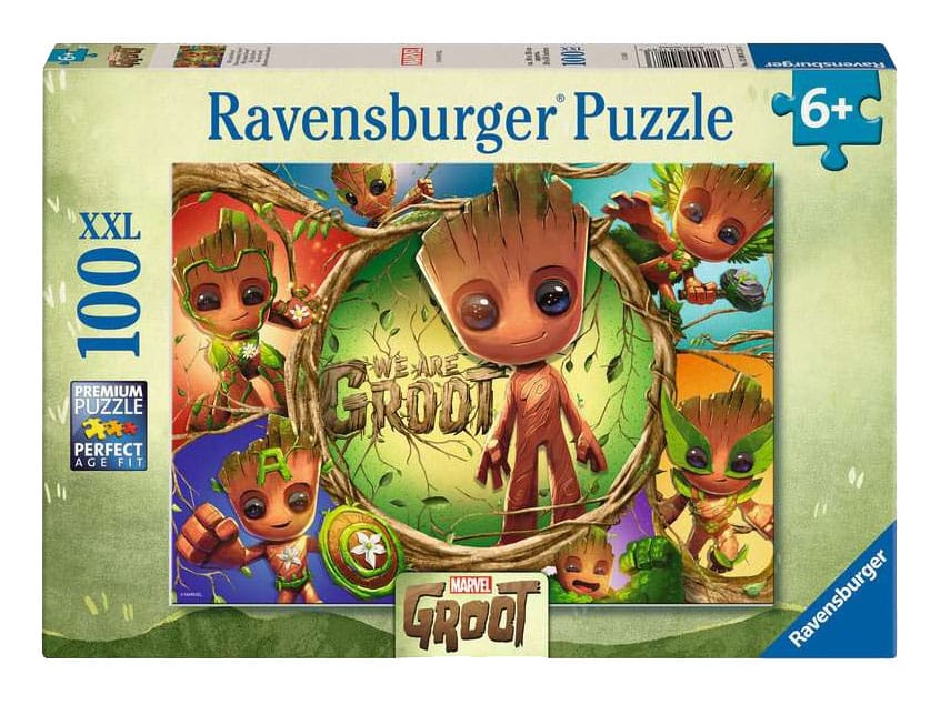 Marvel puzzle pour enfants XXL We Are Groot! (100 pièces)