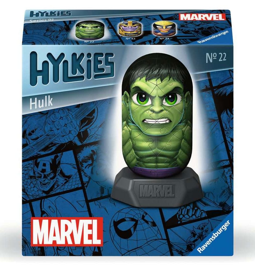 Marvel puzzle 3D Hylkies Hulk (55 pièces)