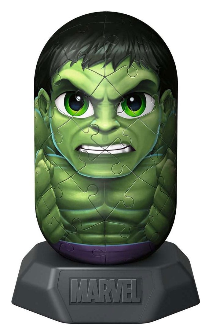 Marvel puzzle 3D Hylkies Hulk (55 pièces)