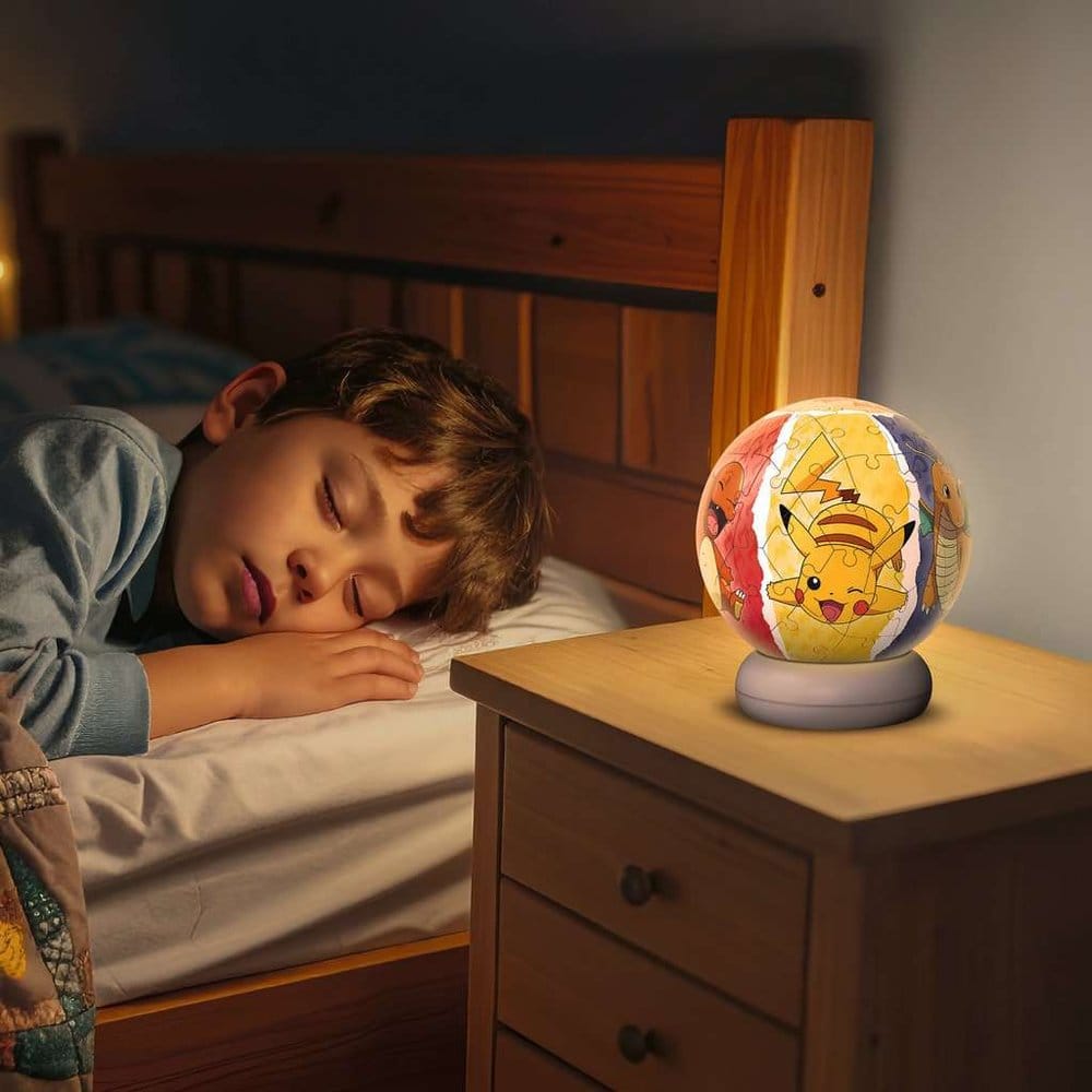 Pokémon 3D puzzle Ball Veilleuse (73 pièces)