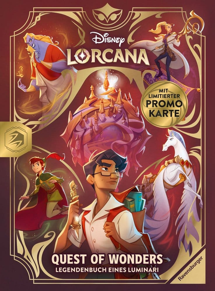 Disney Lorcana TCG Quest of Wonders - Legendenbuch eines Illuminari *ALLEMAND*