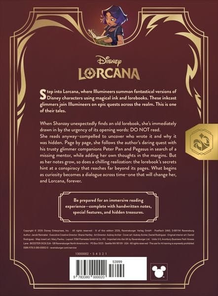 Disney Lorcana TCG Quest of Wonders - An Illumineer's Lorebook *ANGLAIS*