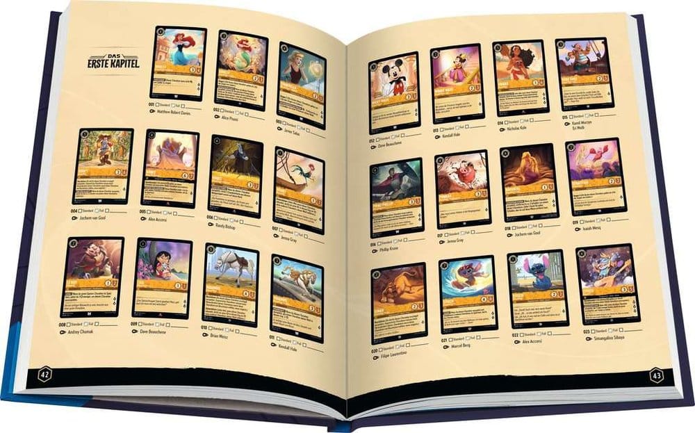 Disney Lorcana TCG livre Le Guide Officiel du Collectionneur : Sets 1-4 *ALLEMAND*