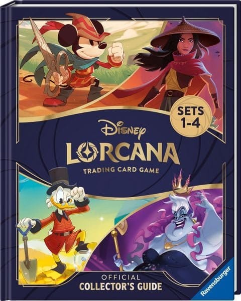 Disney Lorcana TCG livre Le Guide Officiel du Collectionneur : Sets 1-4 *ANGLAIS*