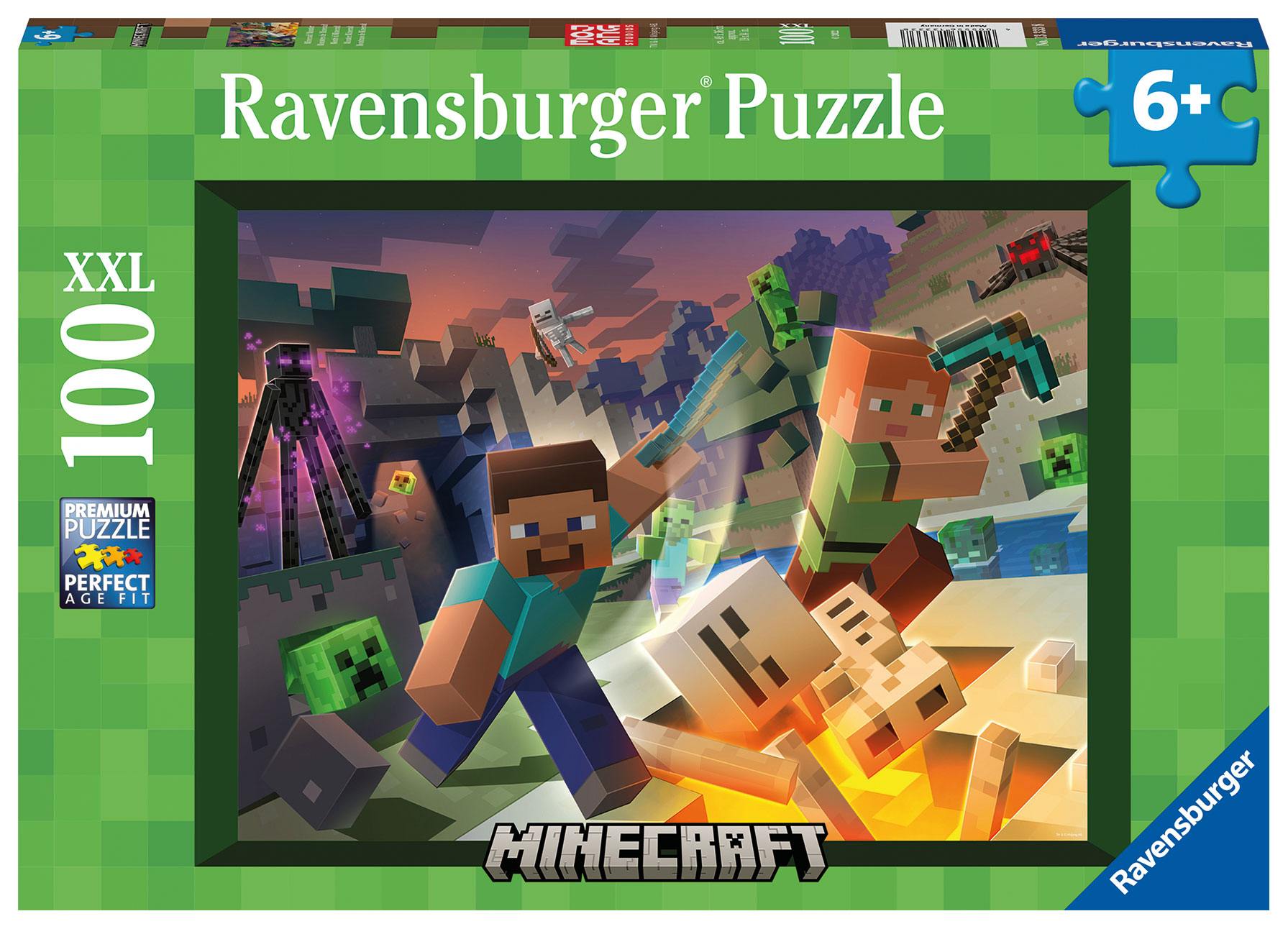 Minecraft puzzle Monstres de Minecraft (100 pièces)