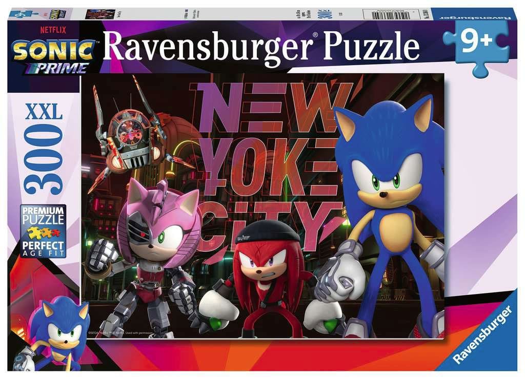 Sonic Prime puzzle pour enfants XXL New York City (300 pièces)