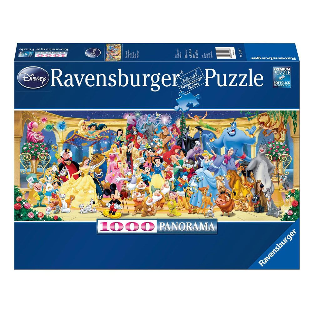 Disney puzzle Panorama Photo de groupe (1000 pièces)