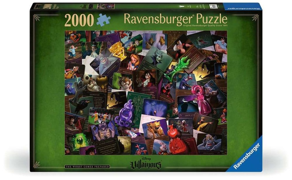 Disney Villainous puzzle Tous les méchants en un seul lieu (3000 pièces)