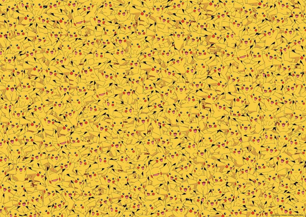 Pokémon Challenge puzzle Pikachu (1000 pièces)