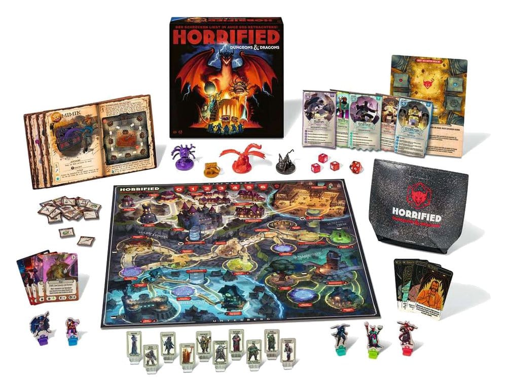 Horrified: Dungeons & Dragons jeu de plateau *ALLEMAND*