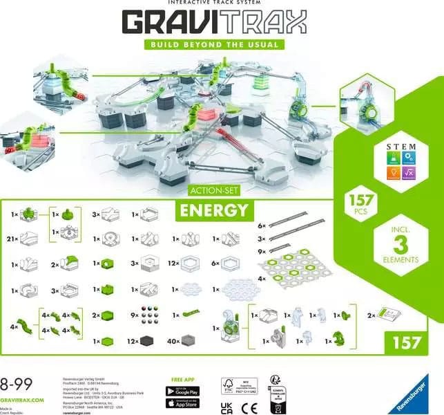 GraviTrax jeu de construction Action-Set Energy *multilingue*