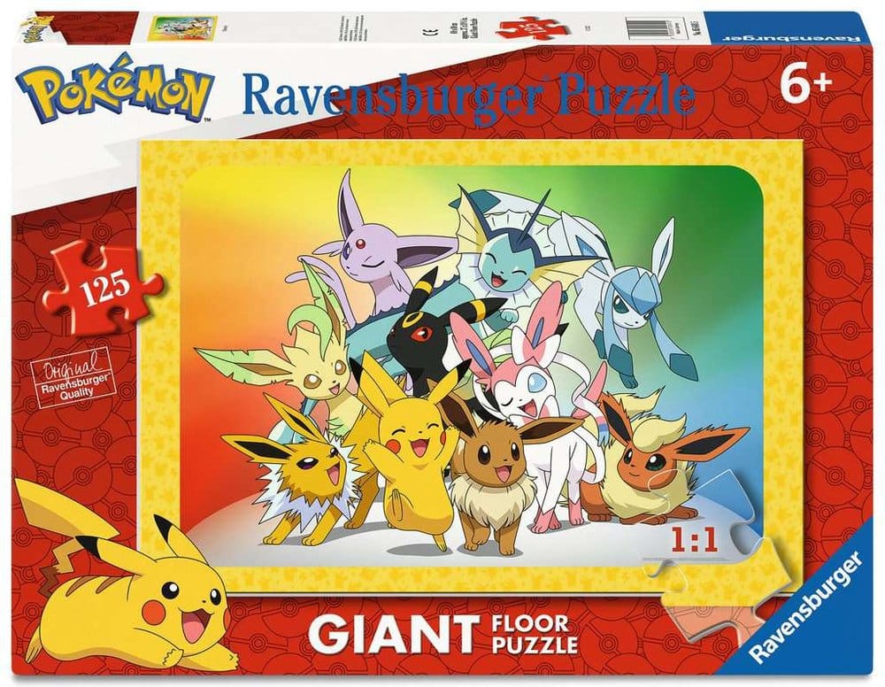 Pokémon puzzle Giant Floor (125 pièces)