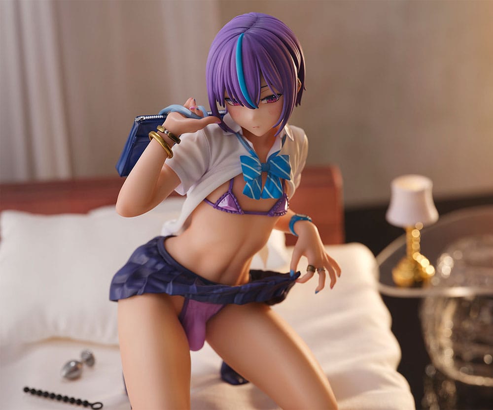Original Character statuette Okane ga Daisuki Series 1/6 Toa-kun Illustration by meme50 19 cm