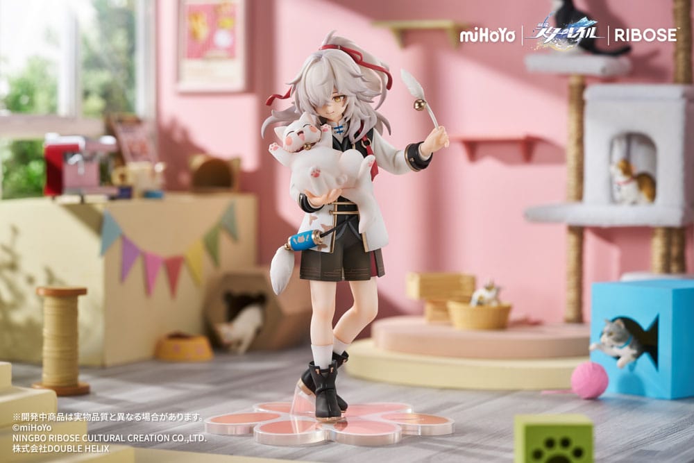 Honkai: Star Rail statuette PVC Rise Up Little Cat Series Jing Yuan 20 cm