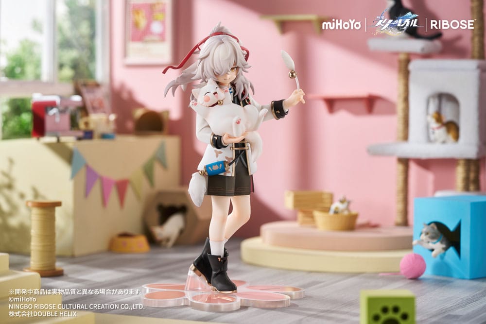 Honkai: Star Rail statuette PVC Rise Up Little Cat Series Jing Yuan 20 cm