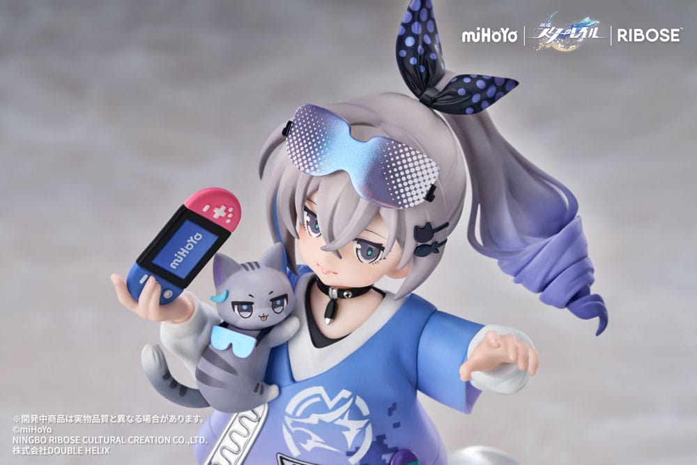 Honkai: Star Rail statuette PVC Rise Up Little Cat Series Silver Wolf Ver. 19 cm