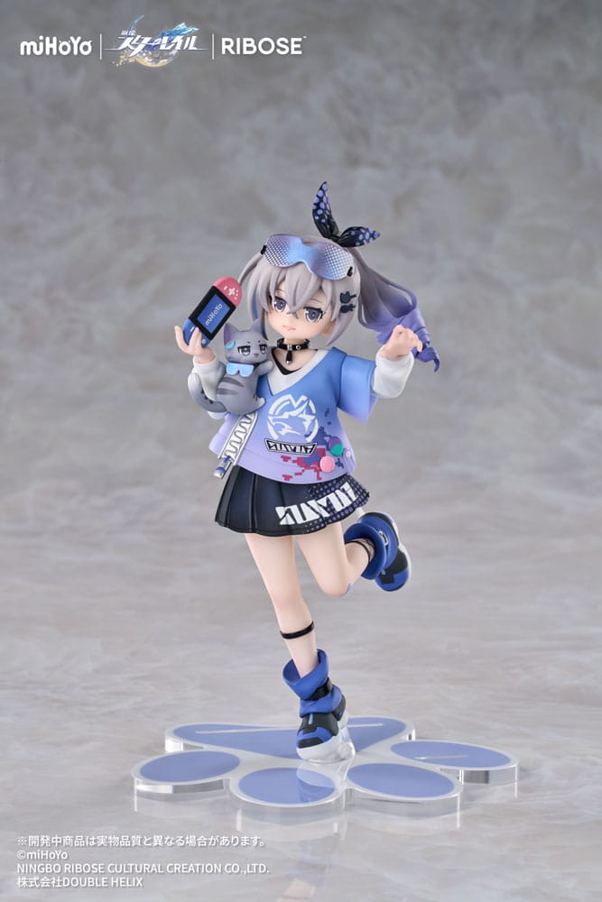 Honkai: Star Rail statuette PVC Rise Up Little Cat Series Silver Wolf Ver. 19 cm