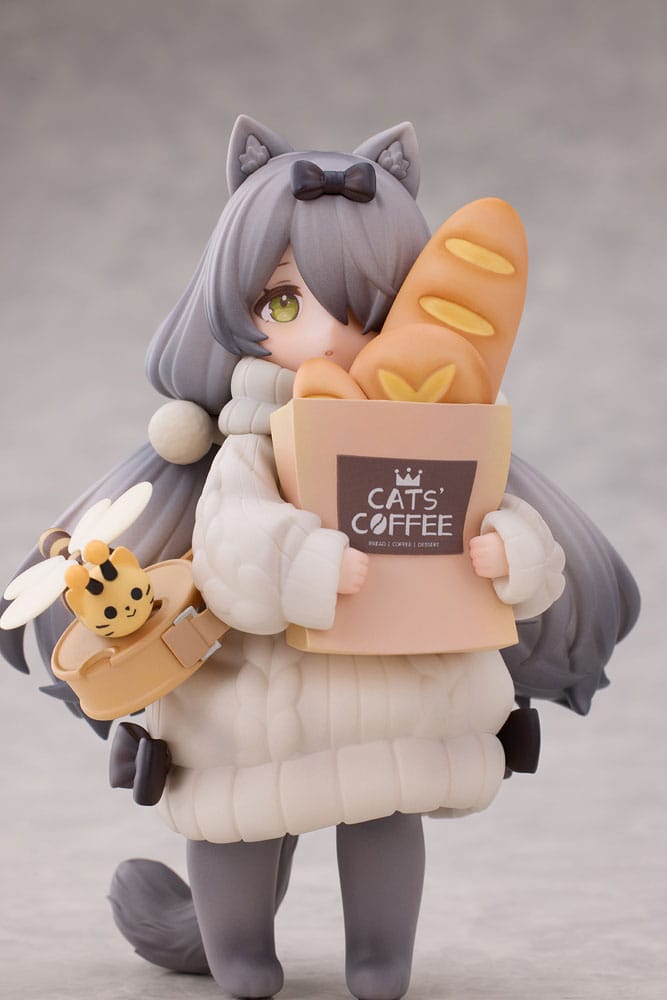 Decorated Life Collection statuette PVC Tea Time Cats - Cat Town Bakery Staff & Customer Set 12 cm