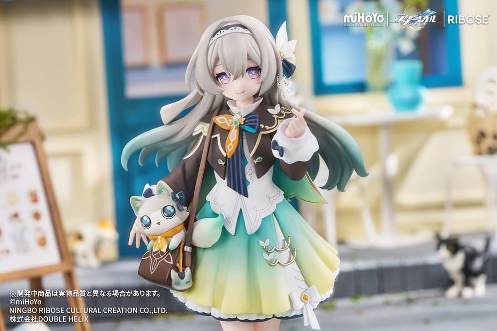 Honkai: Star Rail Rise Up+ Chibi Cat Series figurine mini Firefly Ver. 18 cm