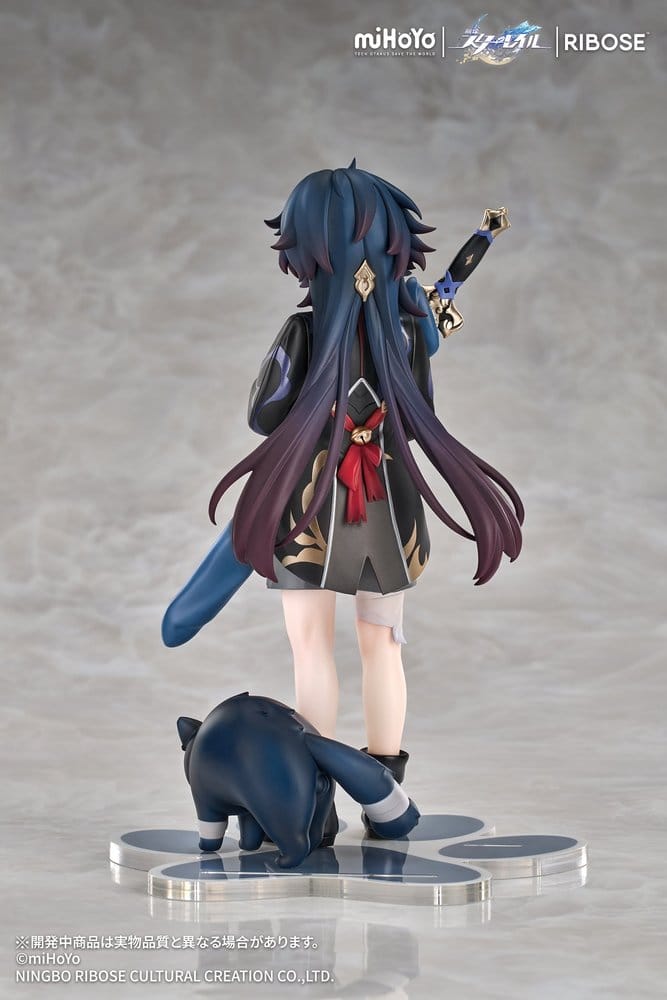 Honkai: Star Rail figurine Chibi Rise Up+ Chibi Cat Series Blade Ver. 19 cm