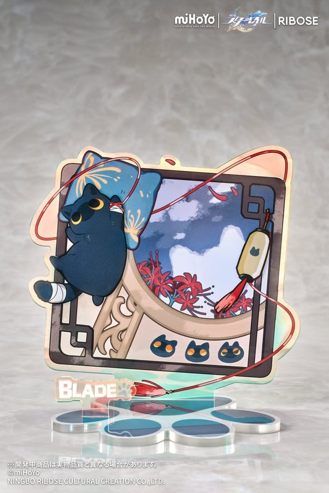 Honkai: Star Rail figurine Chibi Rise Up+ Chibi Cat Series Blade Ver. 19 cm
