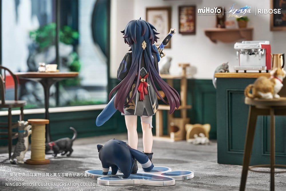 Honkai: Star Rail figurine Chibi Rise Up+ Chibi Cat Series Blade Ver. 19 cm