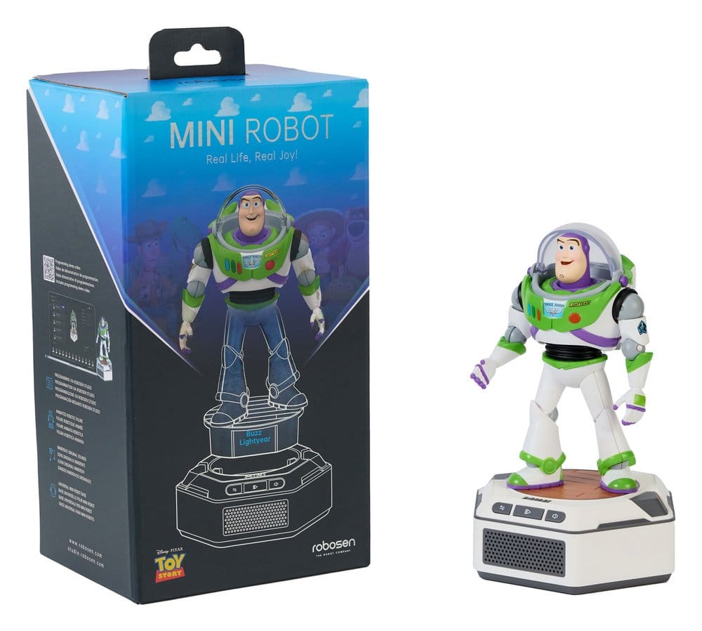 Disney Pixar Toy Story robot interactif Kit - Buzz Lightyear *FRANÇAIS* 17 cm