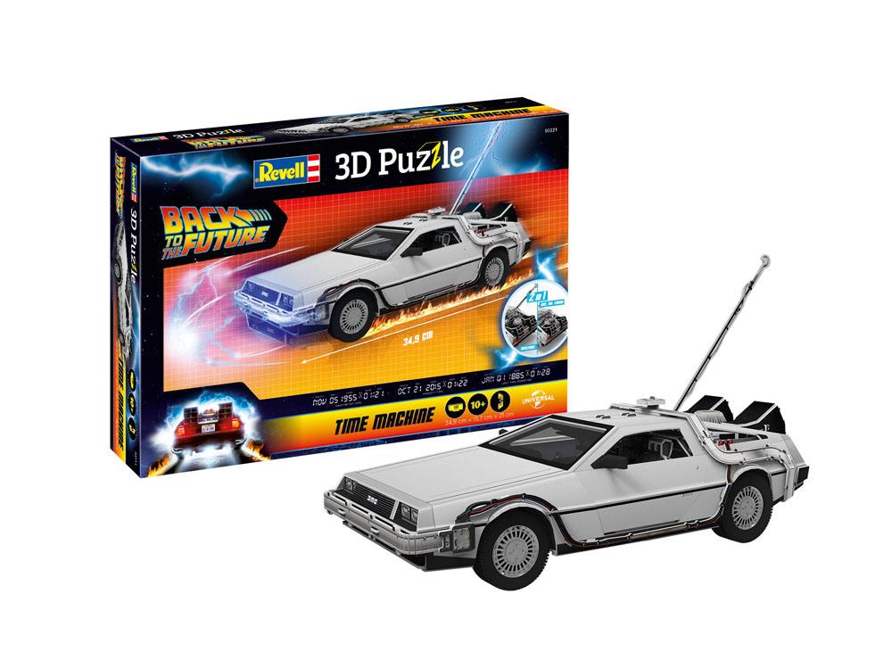 Retour vers le futur puzzle 3D Time Machine