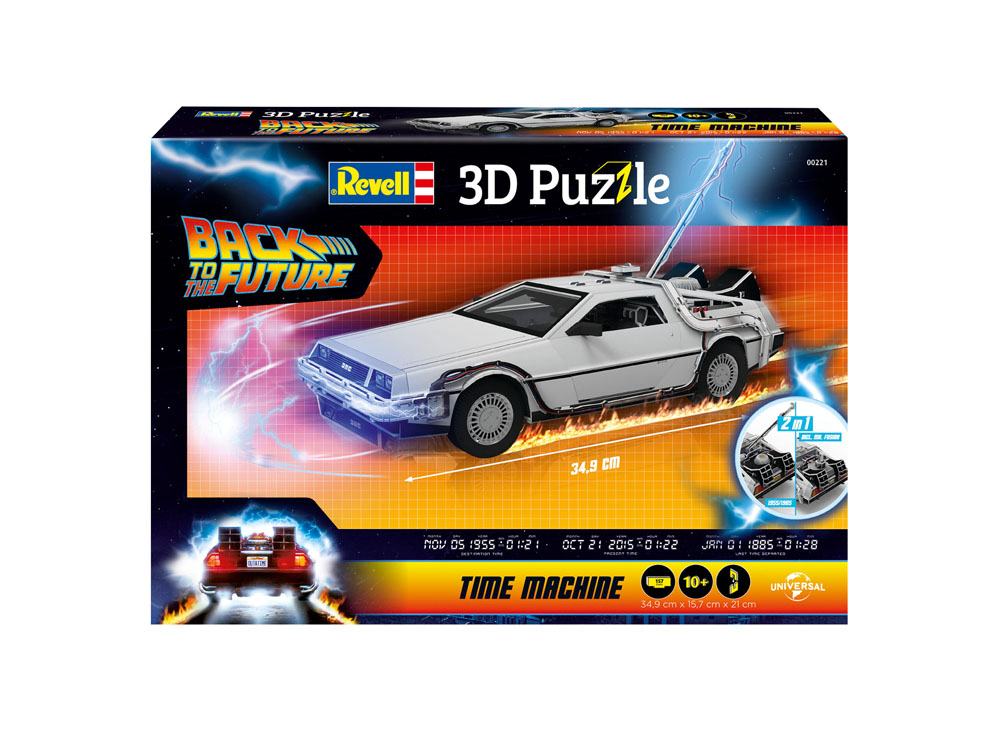 Retour vers le futur puzzle 3D Time Machine