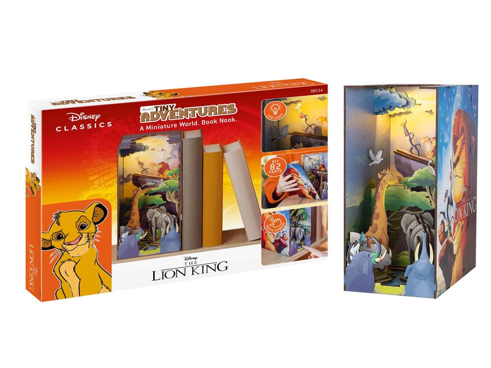 Disney maquette Book Nook Tiny Adventures Le Roi lion 23 cm