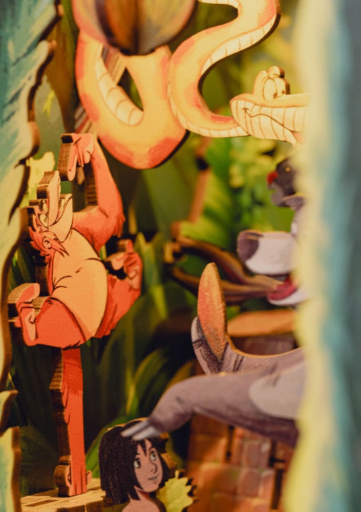 Disney maquette Book Nook Tiny Adventures Le Livre de la jungle 23 cm