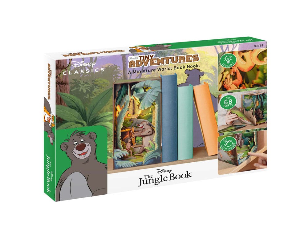 Disney maquette Book Nook Tiny Adventures Le Livre de la jungle 23 cm