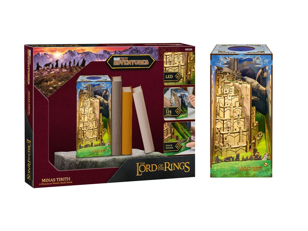 Le Seigneur des anneaux maquette Book Nook Tiny Adventures Minas Tirith 23 cm