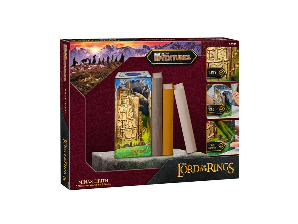 Le Seigneur des anneaux maquette Book Nook Tiny Adventures Minas Tirith 23 cm