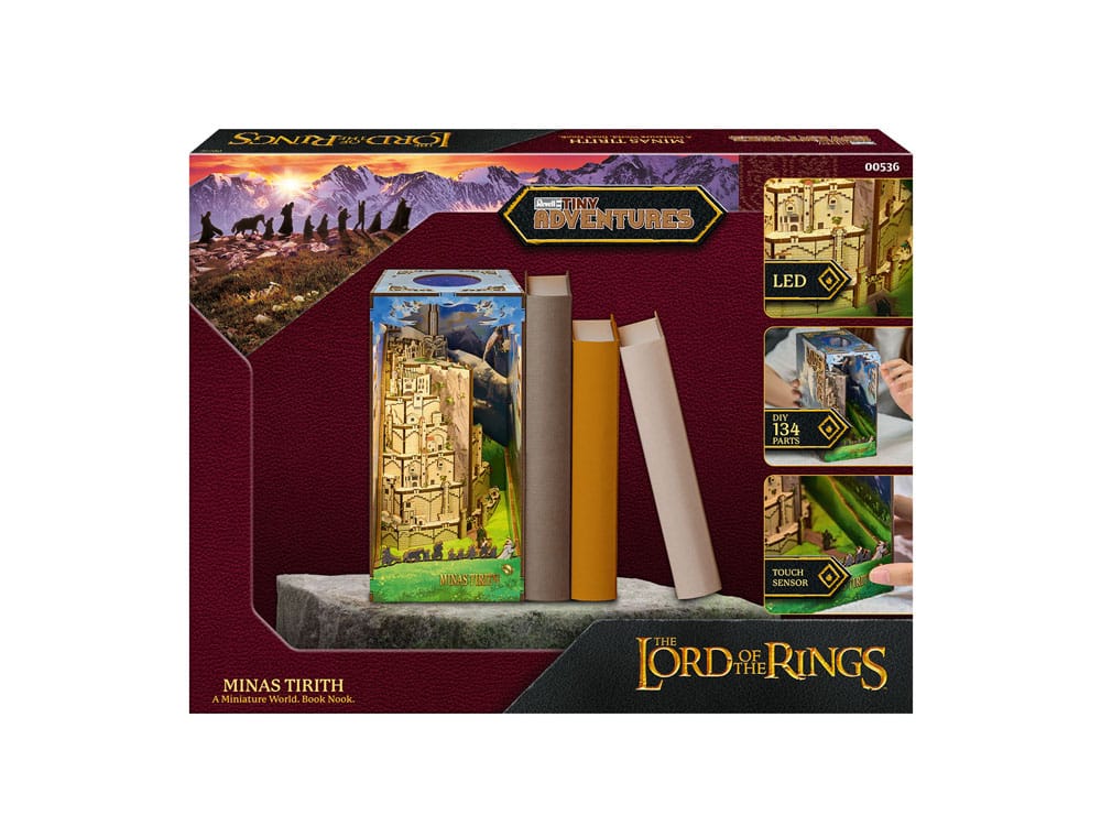 Le Seigneur des anneaux maquette Book Nook Tiny Adventures Minas Tirith 23 cm