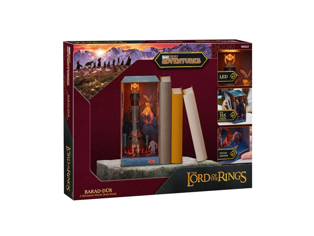 Le Seigneur des anneaux maquette Book Nook Tiny Adventures Barad-Dûr 23 cm
