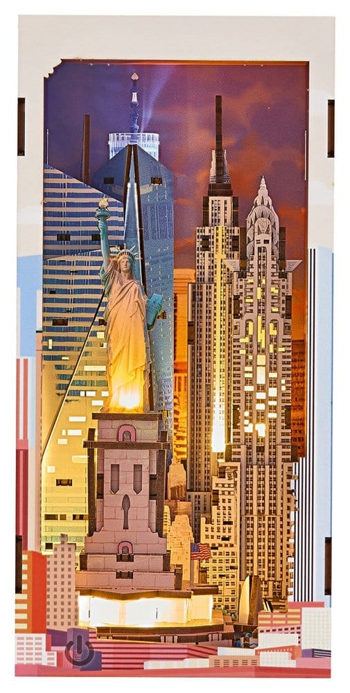 Revell Tiny Adventures book nook mini-diorama New York 18 cm